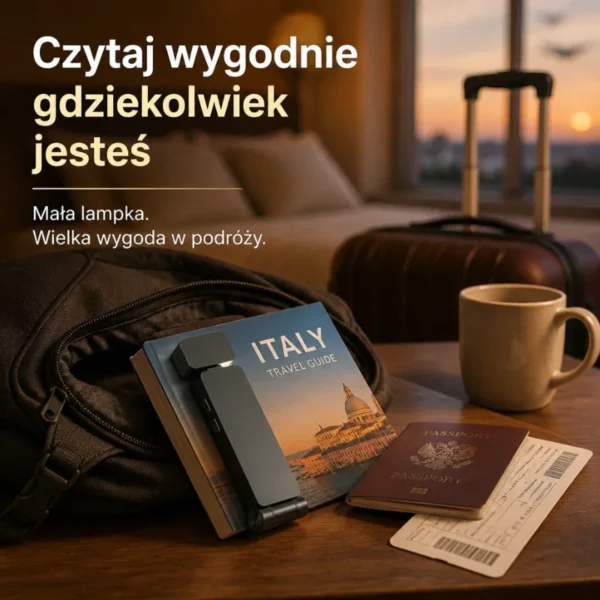 CzytekPro v2™ Czytaj w nocy. Nikogo nie budź.