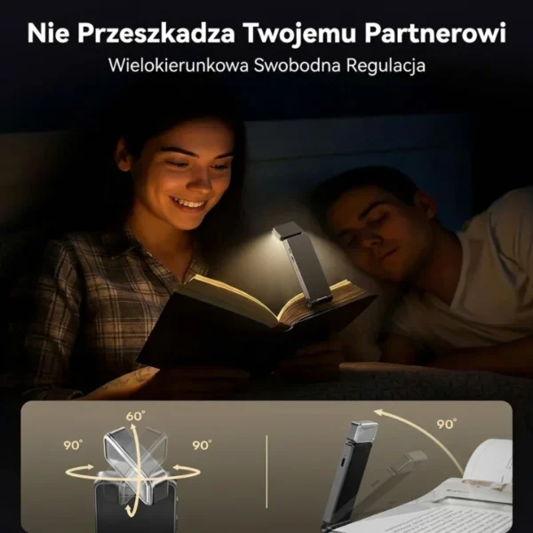 CzytekPro v2™ Czytaj w nocy. Nikogo nie budź.