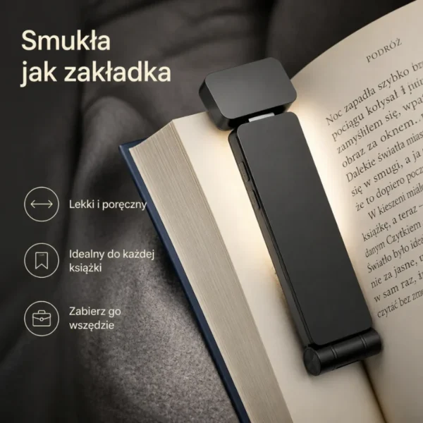 CzytekPro v2™ Czytaj w nocy. Nikogo nie budź.